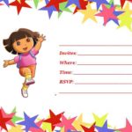 Free Printable Dora The Explorer Invitation
