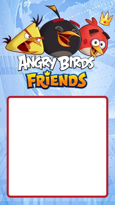 Angry Birds Birthday Invitations Free Template 4