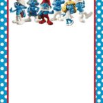 Birthday Smurf Invitation