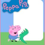 Free Printable Peppa Pig Invitation Card