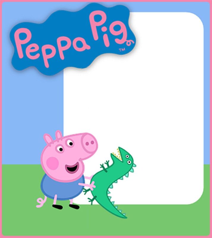 Peppa Pig Invitations Make People Smile Free Invitation Templates