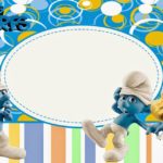 Party Smurf Invitation