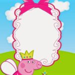 Peppa Pig Birthday Party Invitation