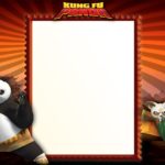 Printable Kung Fu Panda Invitation Template