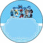 Smurfs 2 Birthday Party Invitation Template