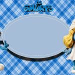 Smurfs Party Invitation Template