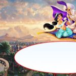 Aladdin Birthday Invitations Card