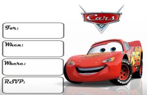 Cars Invitations Free | Free Invitation Templates