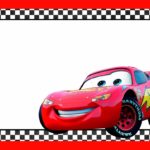 Cars Lightning McQueen Printable Template