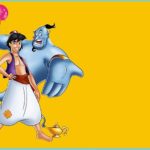 Free Printable Aladdin Birthday Invitation