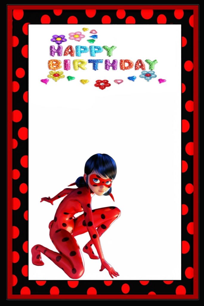 Ladybug Birthday Invitation Free Invitation Templates