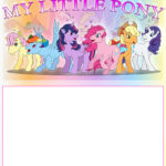 Printable My Little Pony Template