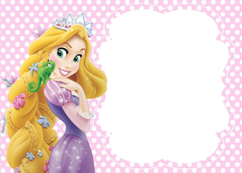 Free Templates for Princess Party Invitation Cards