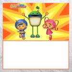 Printable Team Umizoomi invitation