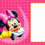 Editable Minnie Mouse Birthday Invitation