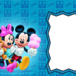 Free Printable Minnie and Mickey Mouse Invitation