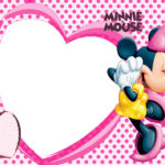 Love Minnie Mouse Invitation Template