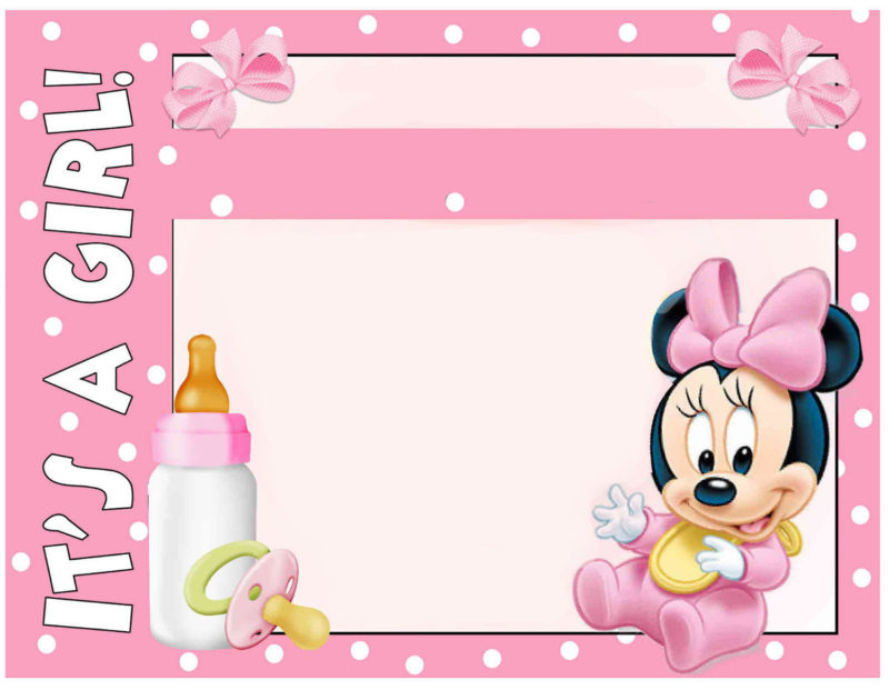 the largest collection of free minnie mouse invitation