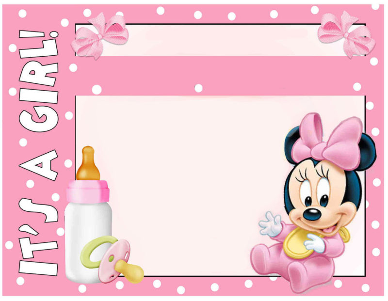 free online mickey mouse baby shower invitations