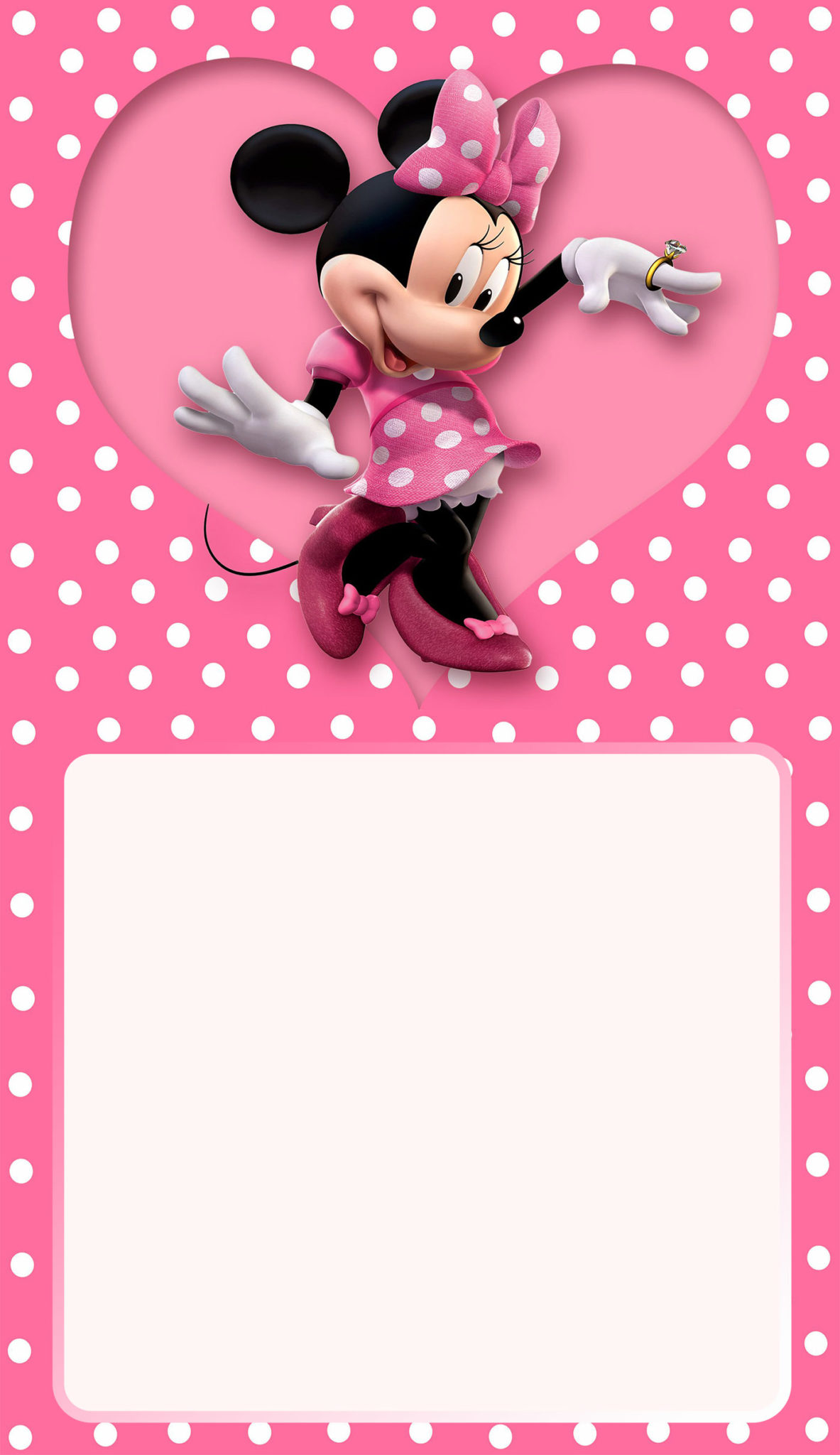 The largest collection of FREE Minnie Mouse Invitation Templates - Part 3