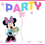 Minnie Mouse Party Invitation