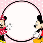 Minnie and Mickey Invitation Template