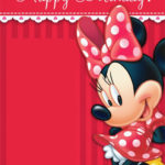 Printable Minnie Mouse Party Invitation Template