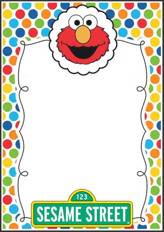 12 Printable Elmo Invitations Children's favorite birthday theme