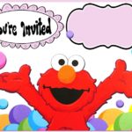 Free Online Elmo Invitation Template