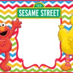 Sesame Street Elmo Birthday Invitation Template