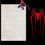 Free Printable Spiderman Party Invitation Template