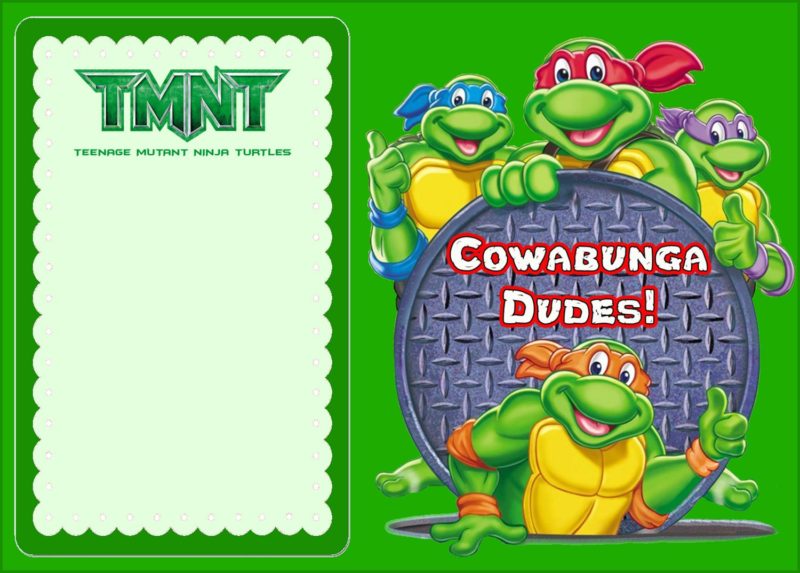 Turtle Invitations Birthday Party 9