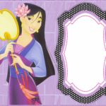 Free Printable Mulan Invitation Card
