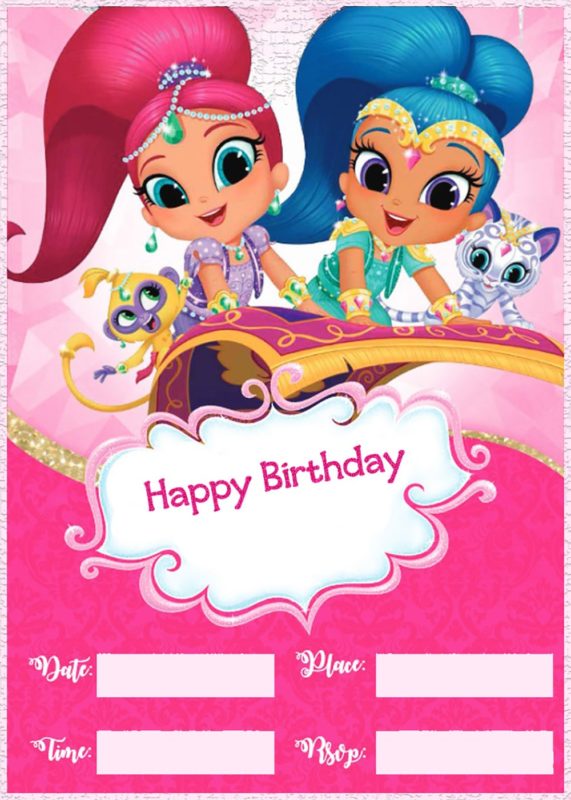 custom birthday party invitations online