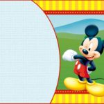 Custom Mickey Mouse Invitation Template