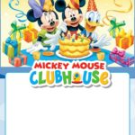 Free Printable Mickey Mouse Clubhouse Invitation
