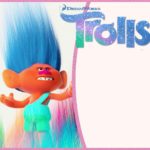 Cute Trolls Invitation Template