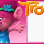 Free Printable Trolls Invitation for Girls