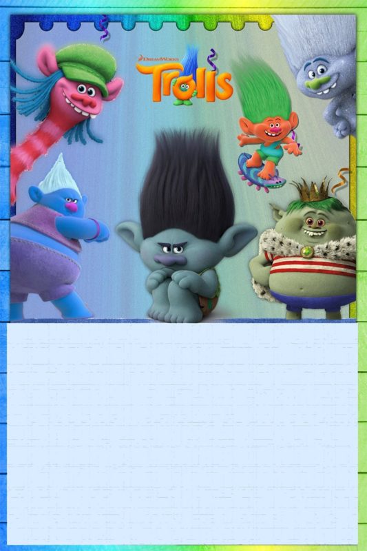 16 Free Printable Trolls Invitation Templates Free Invitation Templates